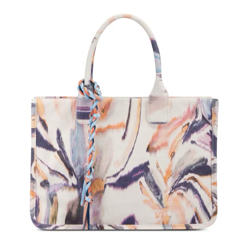 Vince Camuto canvas large tote bag